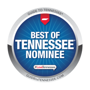 Best of Tennessee Nominee badge from Guide to Tennessee