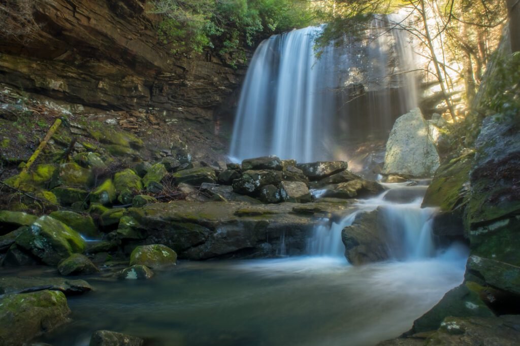 South Cumberland State Park hiking Stone Door sandstone gorge Tennessee