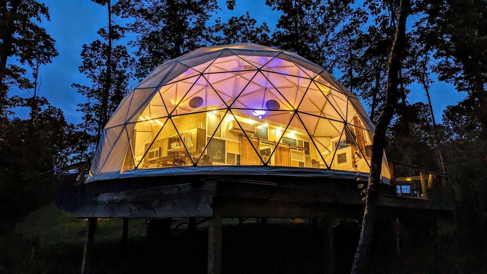 Geodesic Glamping Dome