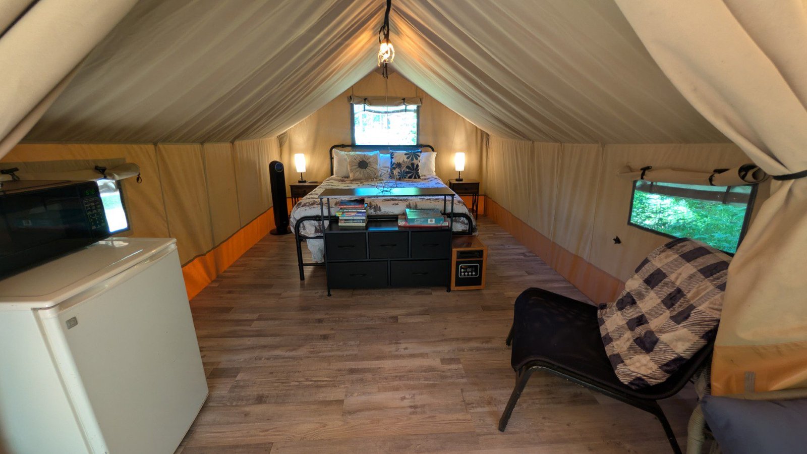 Glamping Tent with Deck