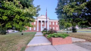 Grundy County Courthouse in Altamont, Tennessee, on the Cumberland Plateau