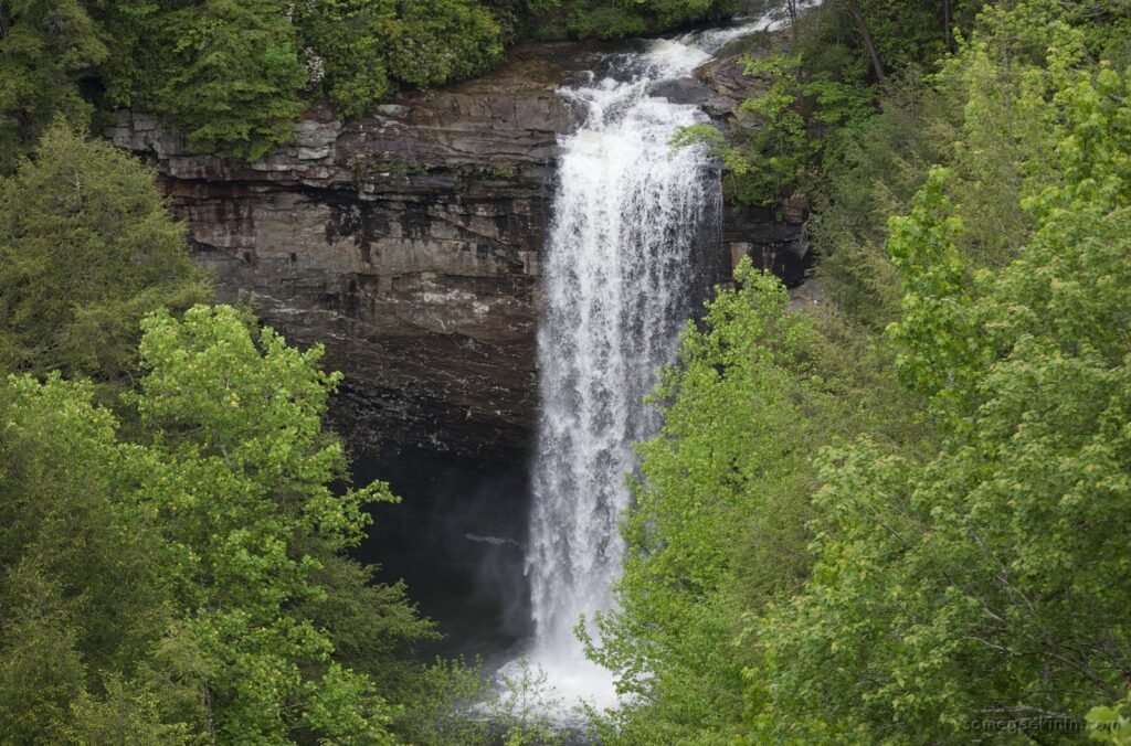 Foster Falls in Fiery Gizzard State Park on the Cumberland Plateau, Tennessee